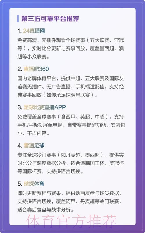 最受欢迎的世界杯直播平台推荐 最受欢迎的世界杯直播平台推荐